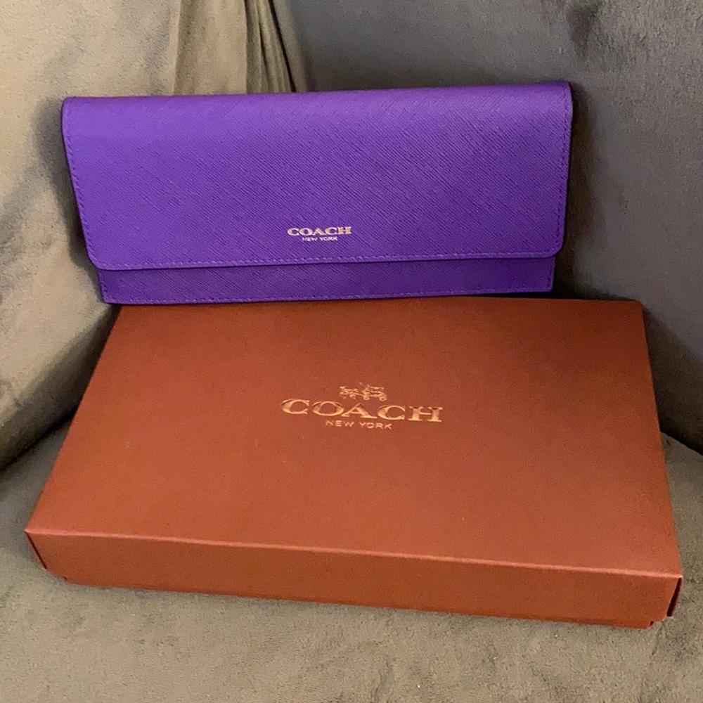 Coach wallet.
